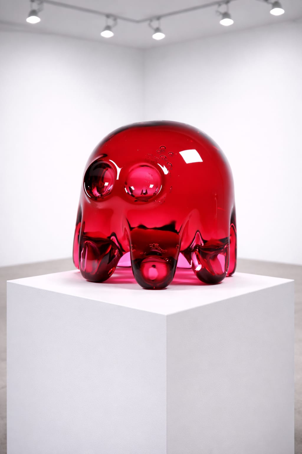 Dylan Martinez, Pac-Man Ghost Blinky (Large, Red), 2025