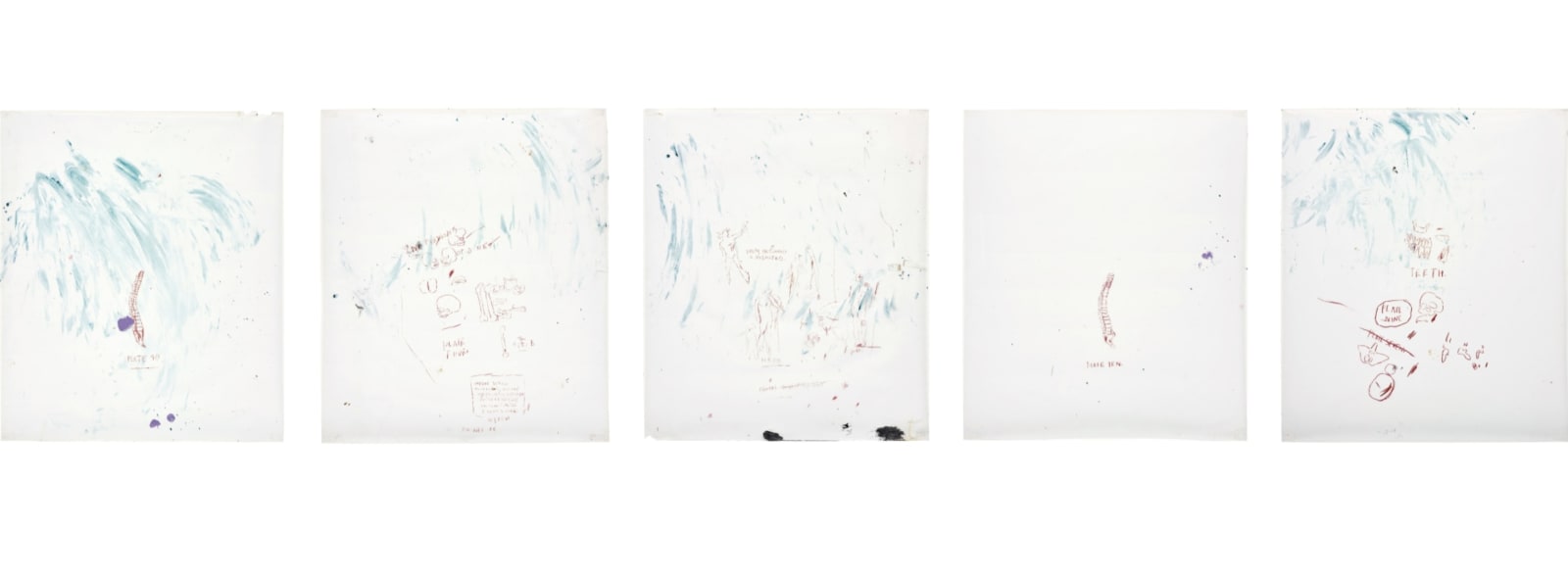 Jean-Michel Basquiat, Untitled (From Leonardo), 1983