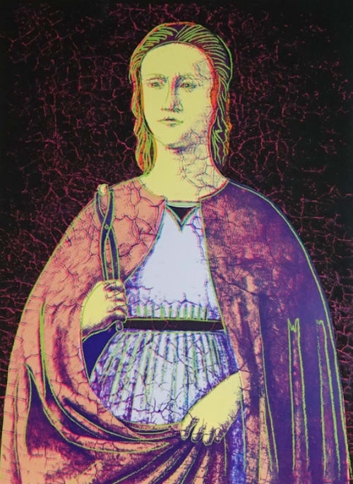 Andy Warhol, Saint Apollonia F.S. II 331, 1984