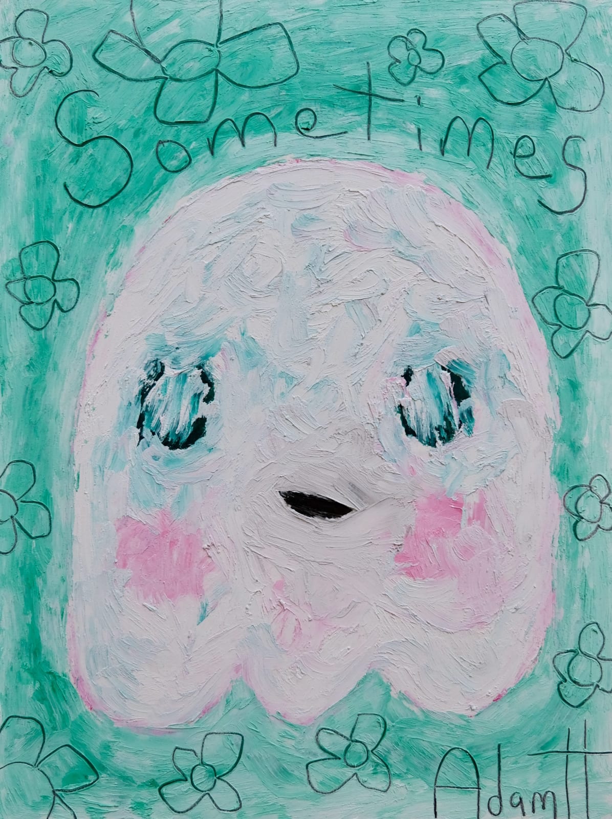 Adam Handler, Sometimes Flower Ghost, 2021