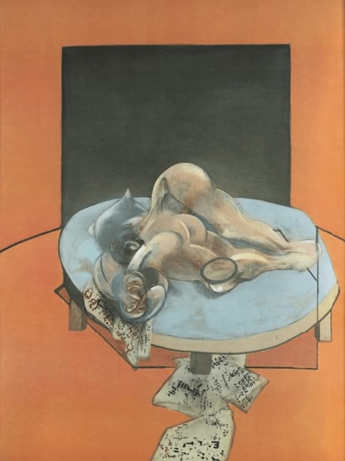 Francis Bacon, Studies of the Human Body , after the Central Panel of the Triptych Studies of the Human Body 1979, 1980
