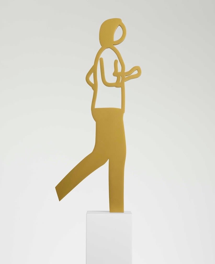 Julian Opie, Running People (Mark), 2020