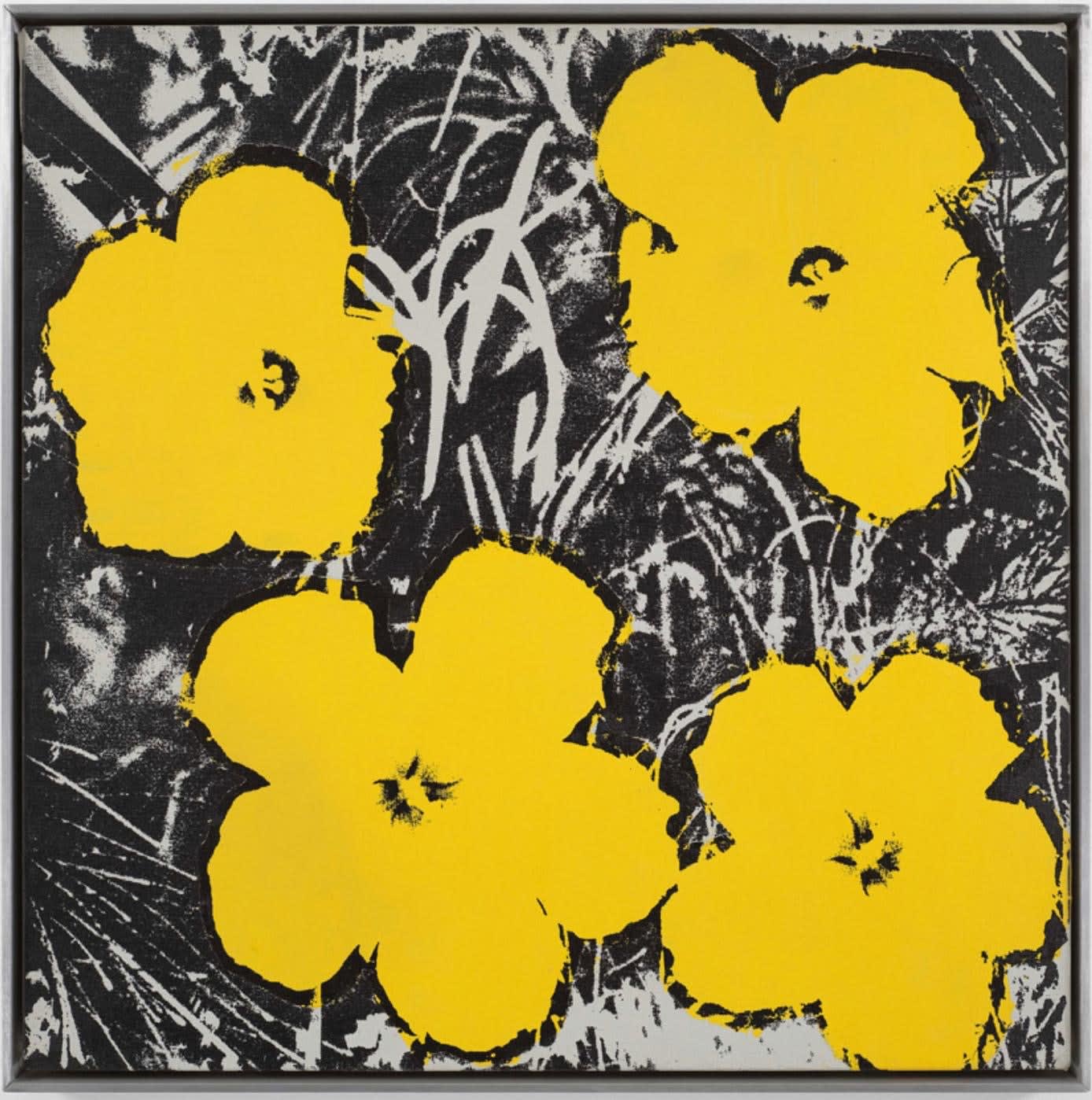 Andy Warhol, Flowers (Yellow), 1964