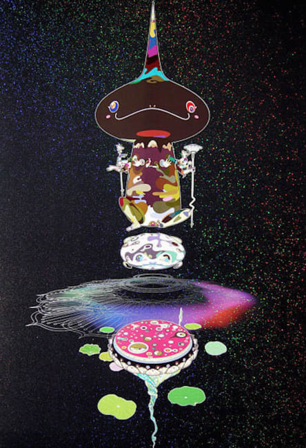 Takashi Murakami, Reverse Double Helix, 2009