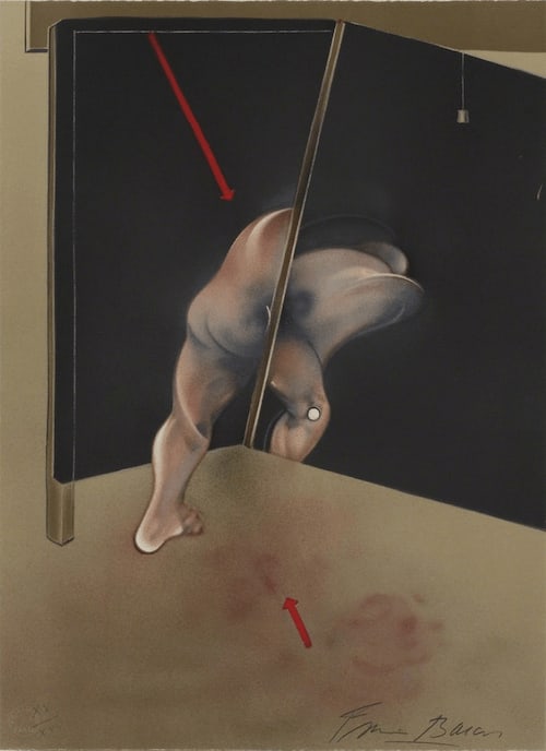 Francis Bacon, Logique de la sensation , after Study from the Human Body 1981, 1981