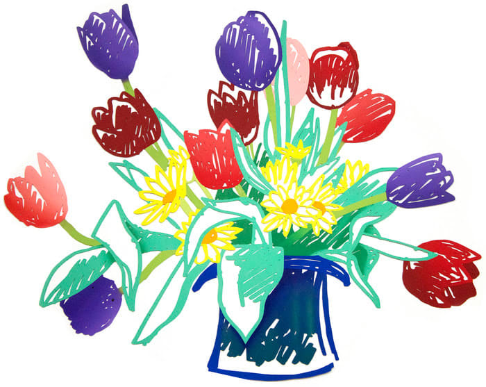 Tom Wesselmann, Birthday Bouquet, 1988-1991