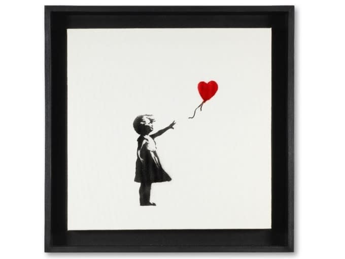 Banksy, Girl With Balloon , 2003