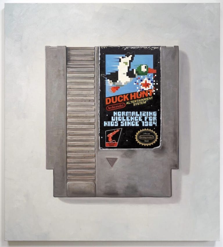 Arlo Sinclair, Duck Hunt (NES Cartridge), 2025