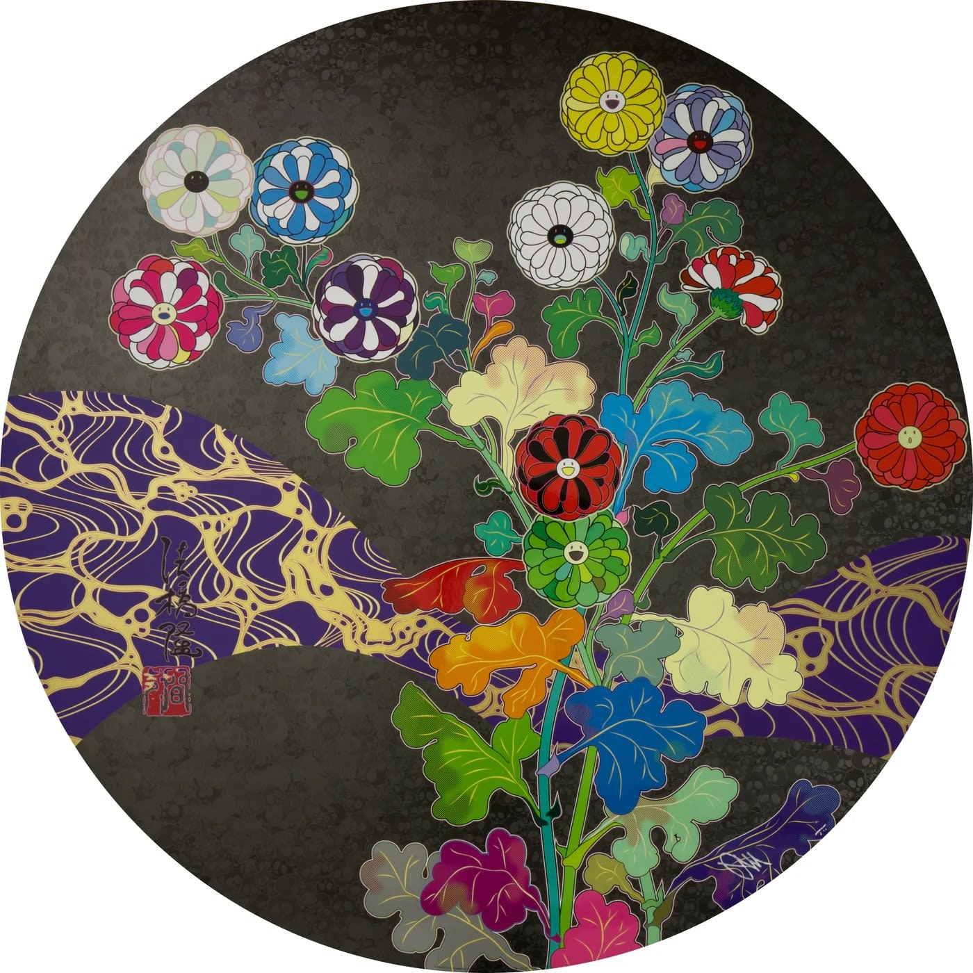 Takashi Murakami, A Return from Wandering, 2022