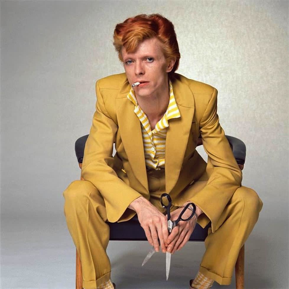 Terry O'Neill, David Bowie from the 'Yellow Mustard' Series, 1974