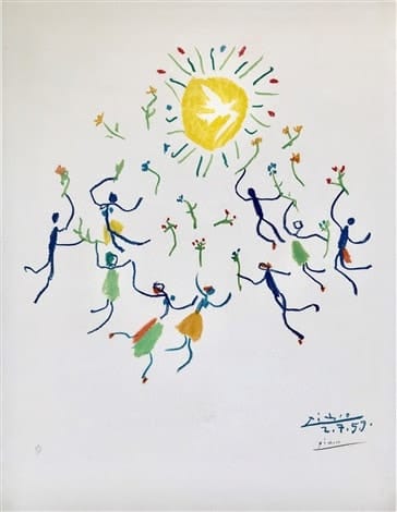Pablo Picasso, Ronde de la Jeunesse, 1959