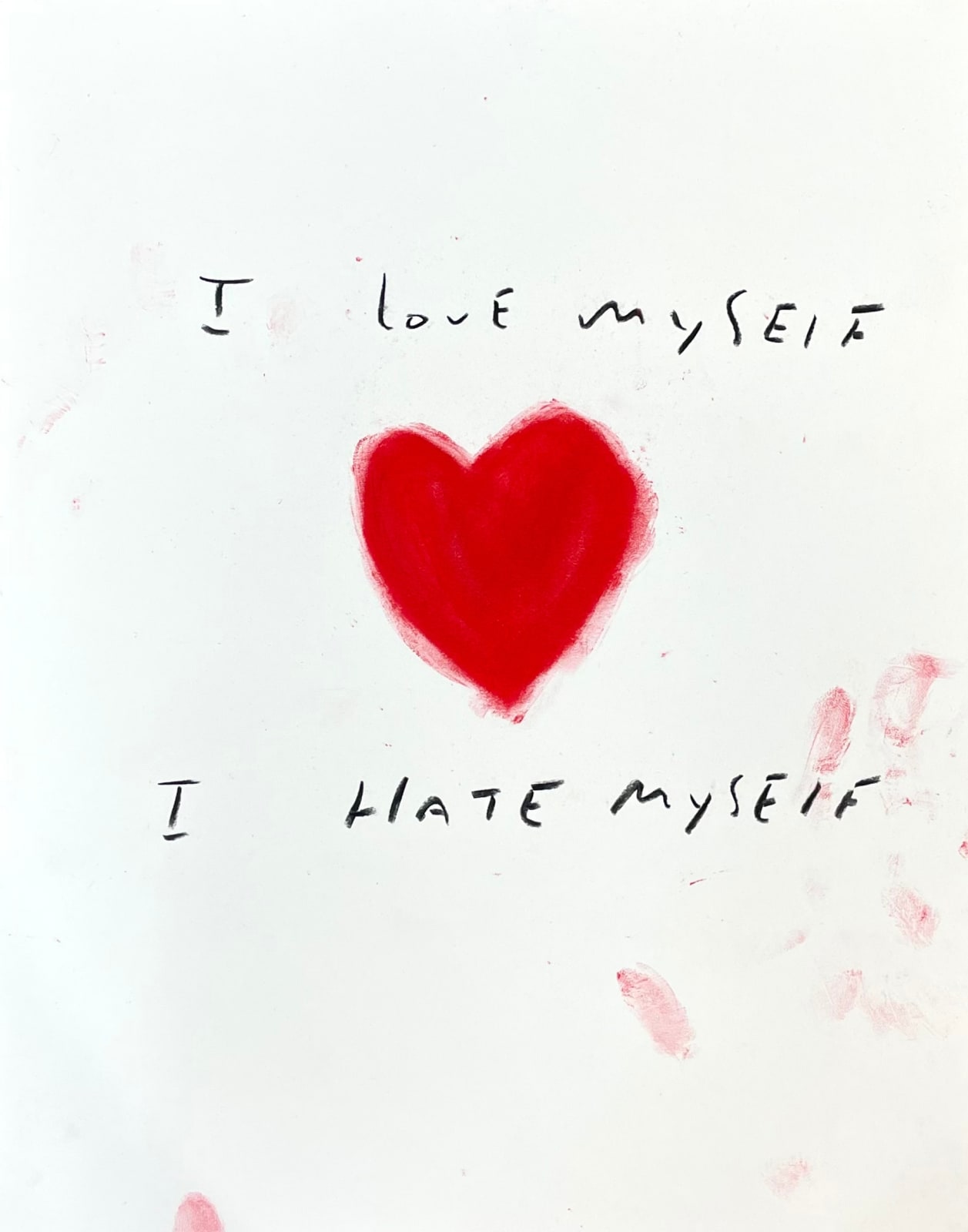 Eric Stefanski, I Love Myself I Hate Myself, 2023
