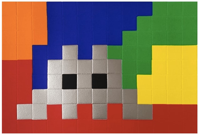 Invader, Home Lego (Silver), 2010