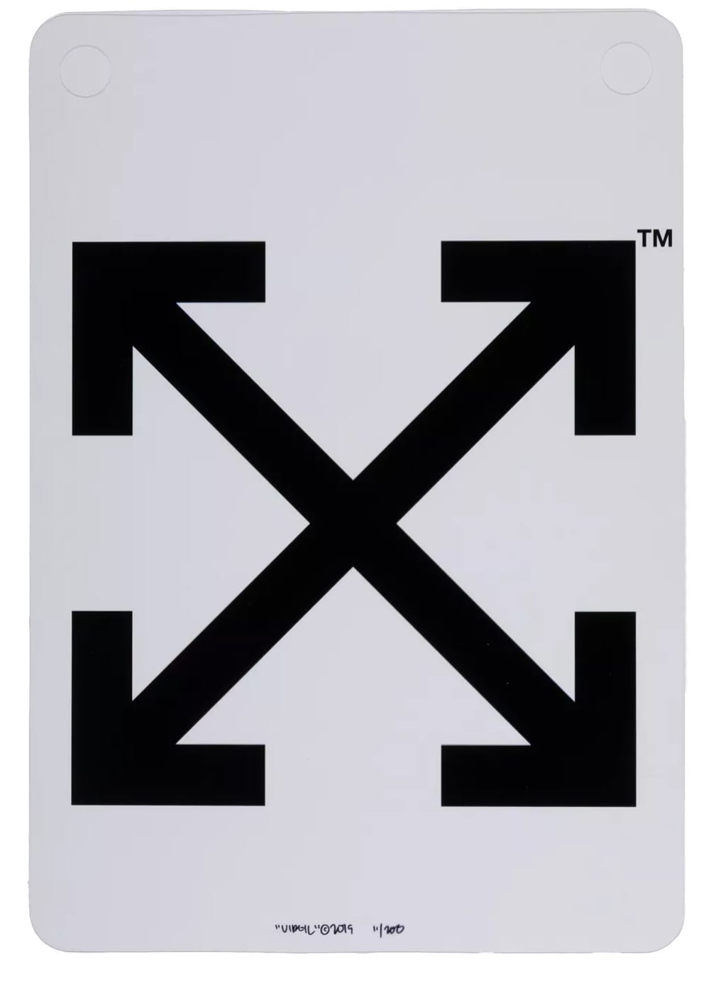 Virgil Abloh, Arrows, 2019