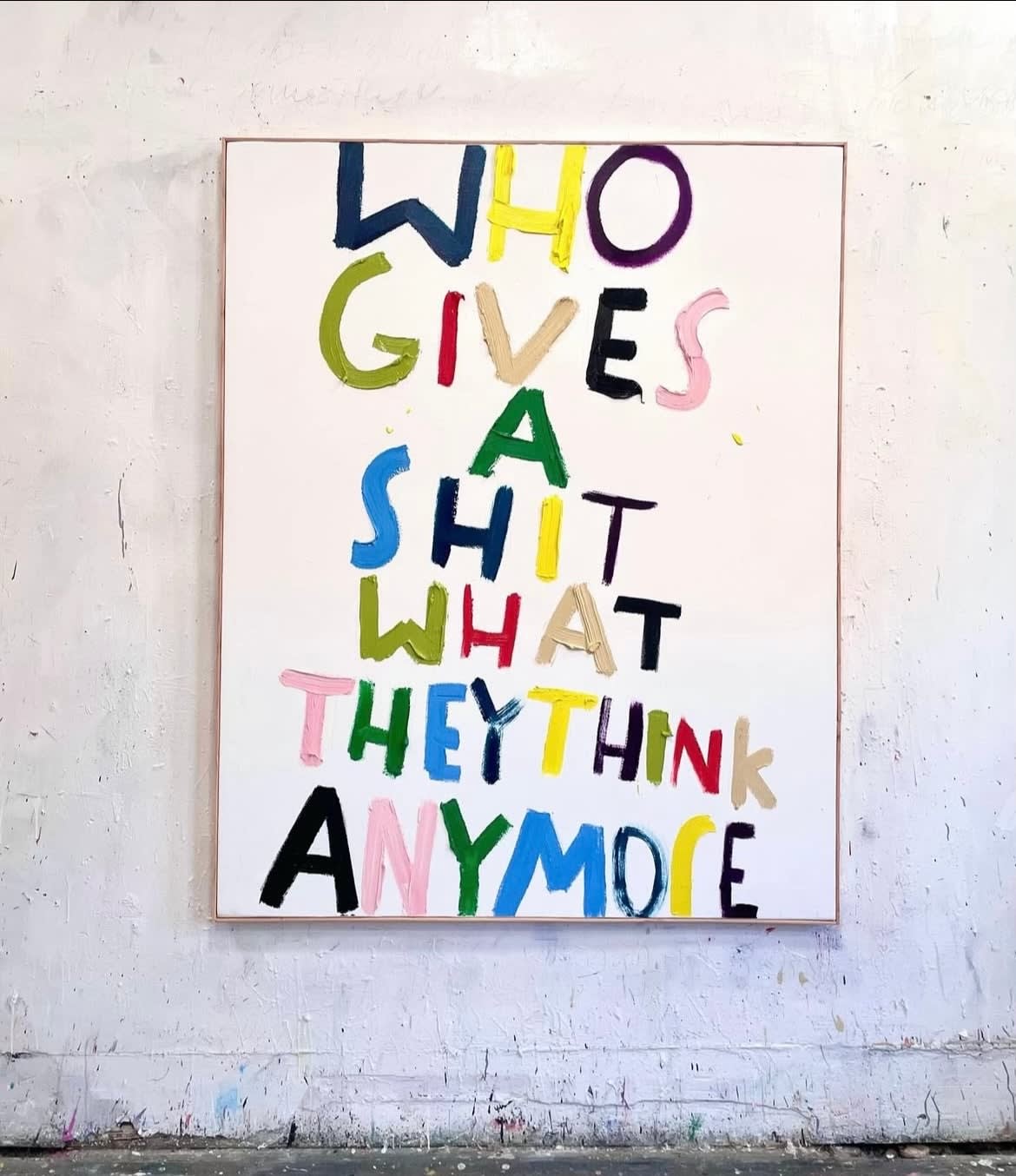 Eric Stefanski, Who Cares What They Think, 2025