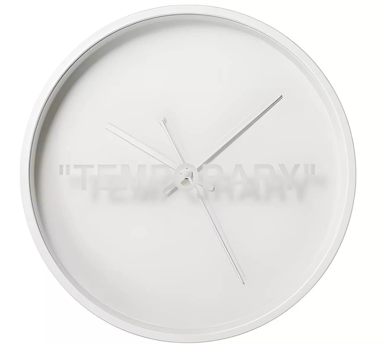 Virgil Abloh, "TEMPORARY", 2019