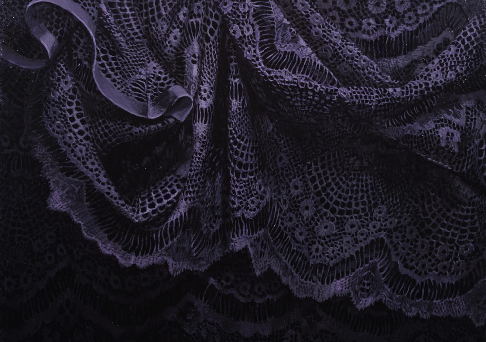 Leeah Joo, Parrhasius No. 14, Black Orchid, 2021