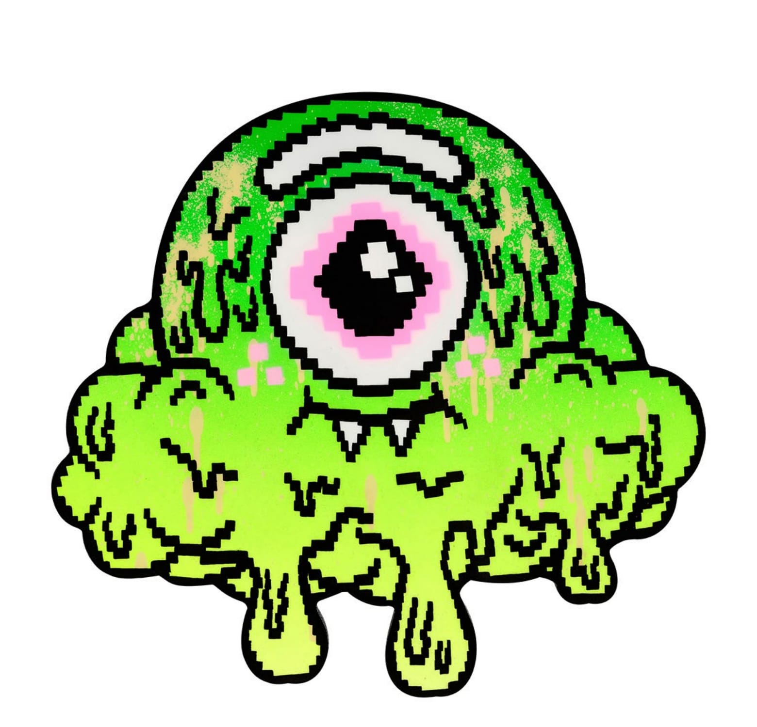 Buff Monster, Grinster, 2023