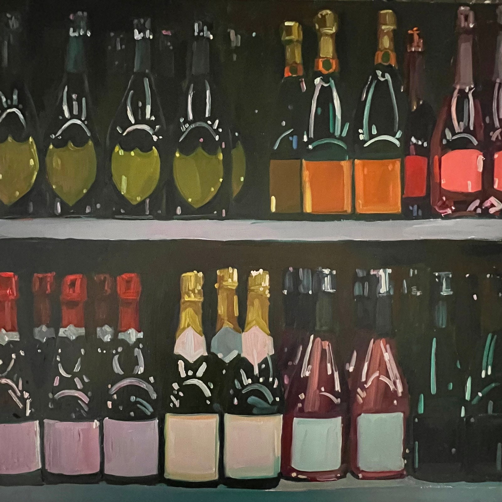 Erika Lee Sears, Champagne Aisle, 2022