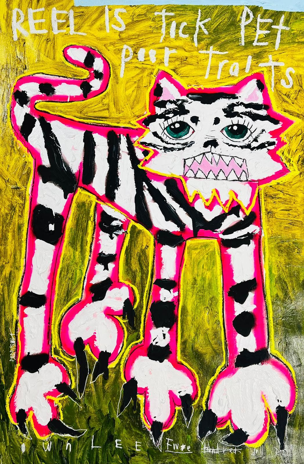 Nathan Paddison, Reel Is Tick Pet Portrait , 2023