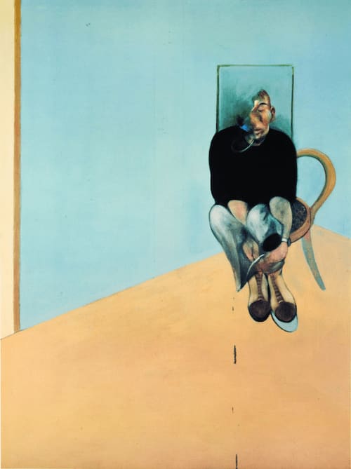 Francis Bacon, Study for Self Portrait , after Study for Self Portrait 1982, 1984
