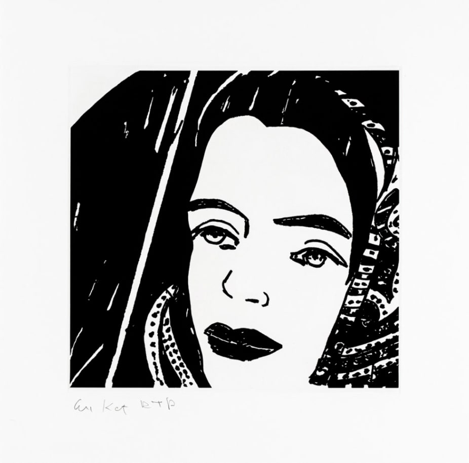 Alex Katz, Ada #4, 2017