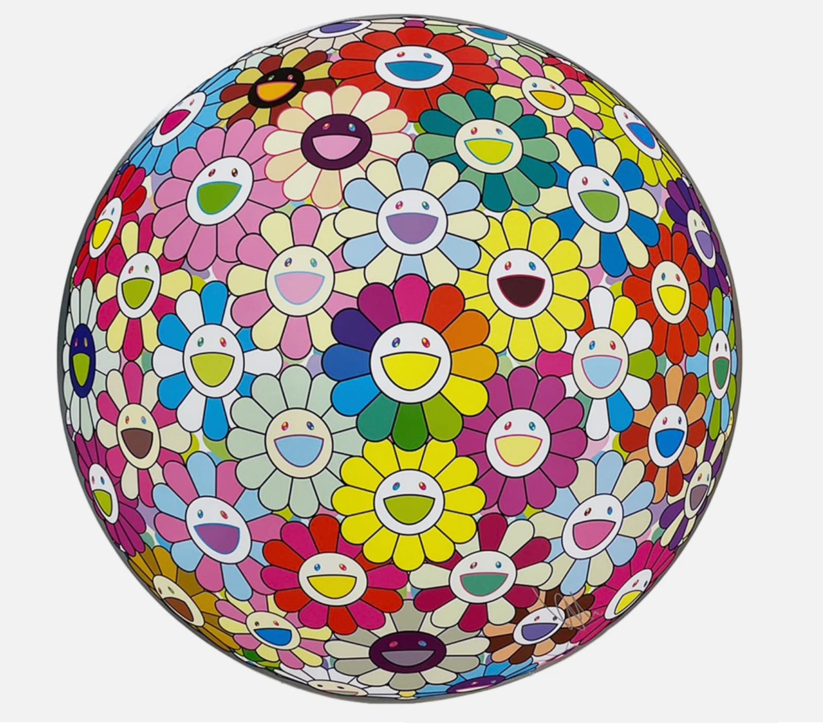 Takashi Murakami, Multiverse, Flowers, 2023