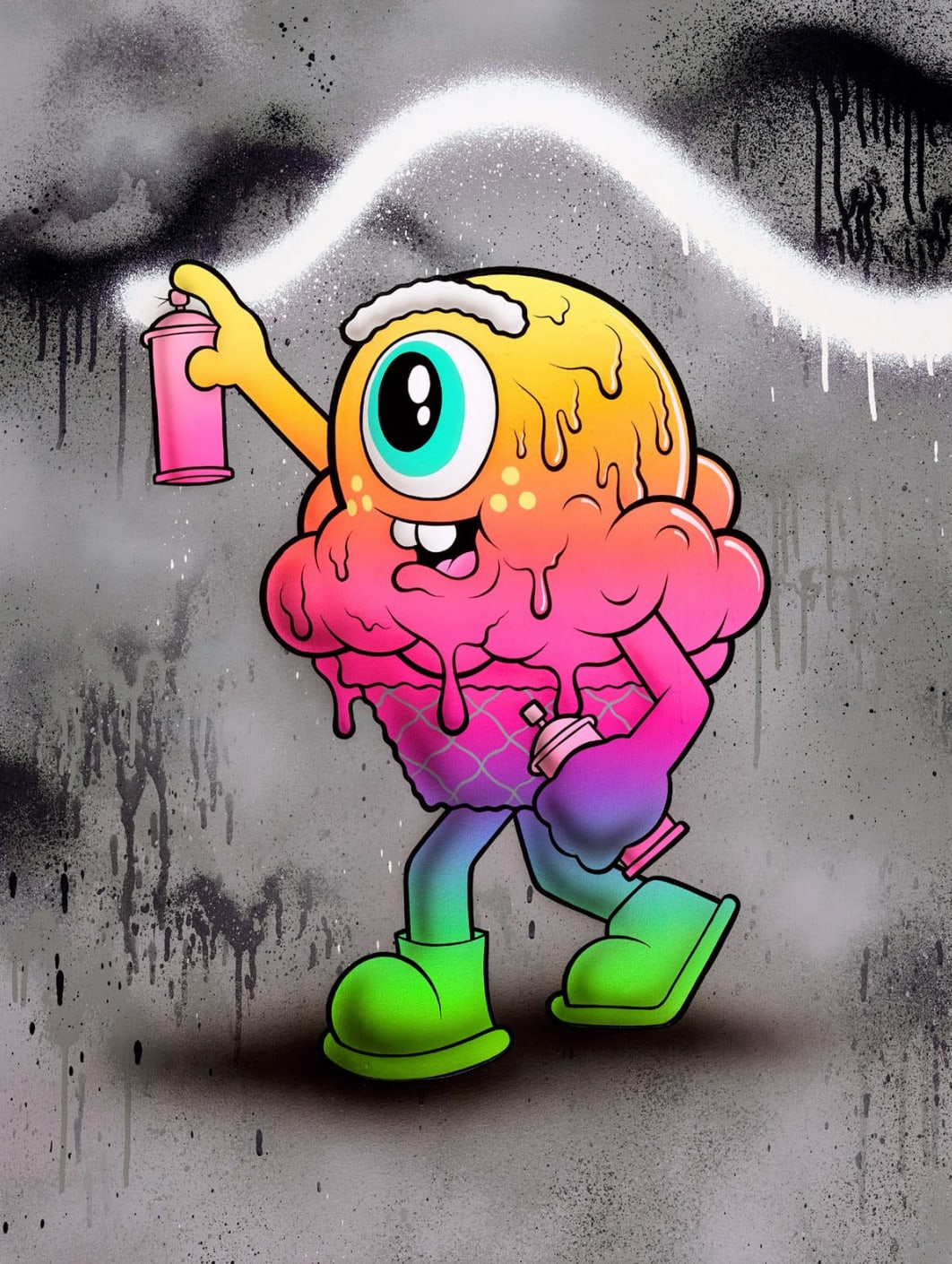 Buff Monster, Rainbow Vandal, 2024