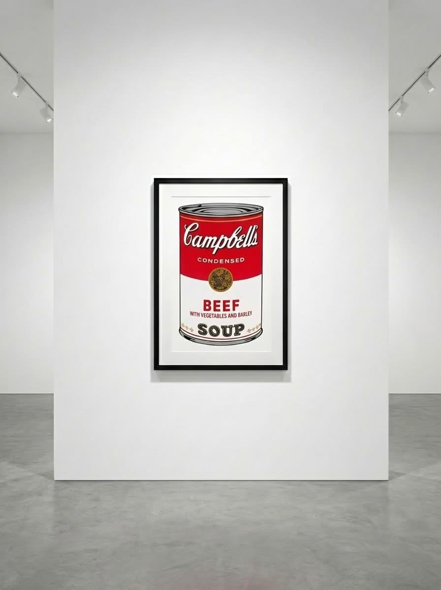 Andy Warhol, Beef Soup F.S. II 49 , 1968
