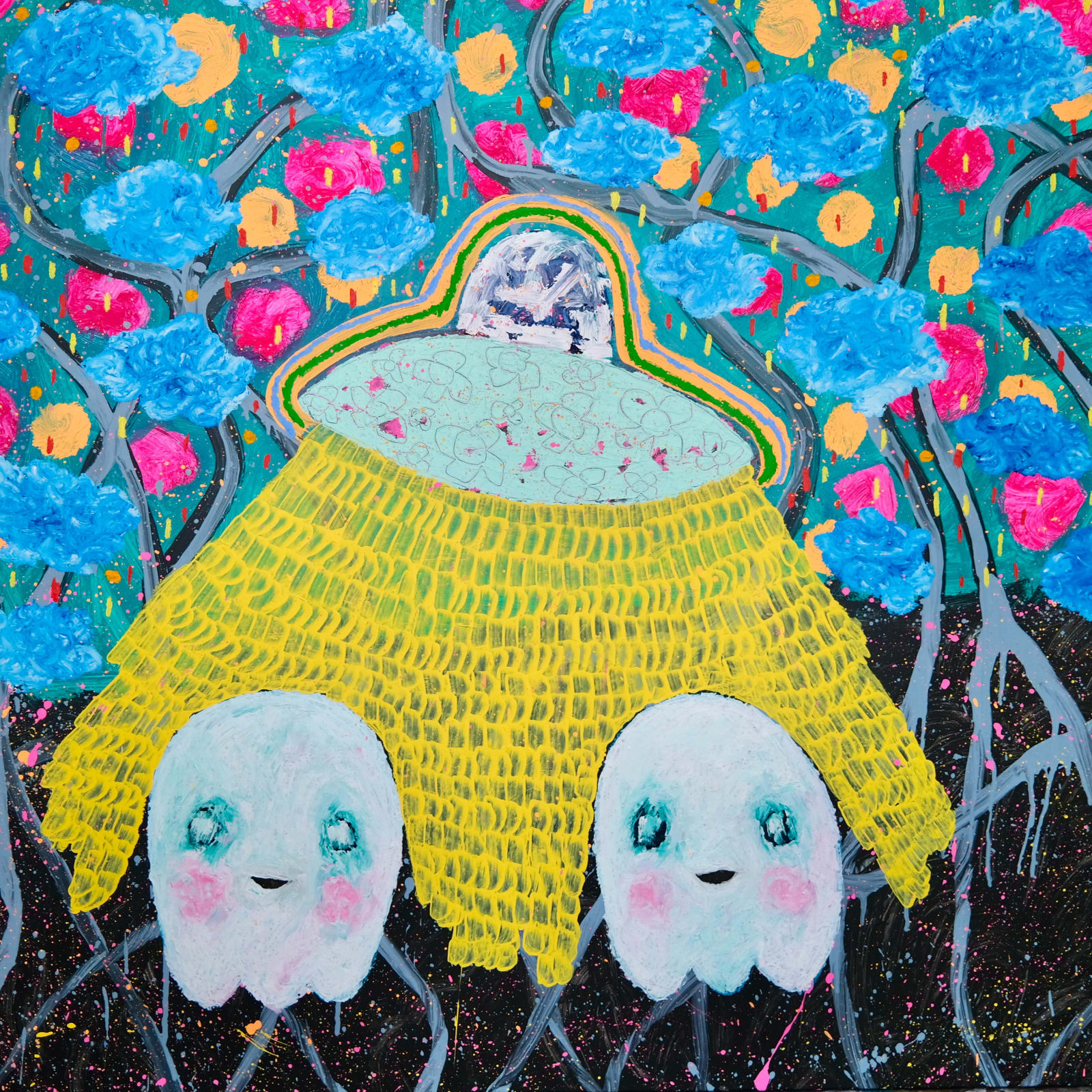 Adam Handler, Super Mario Abduction On Night Level, 2022