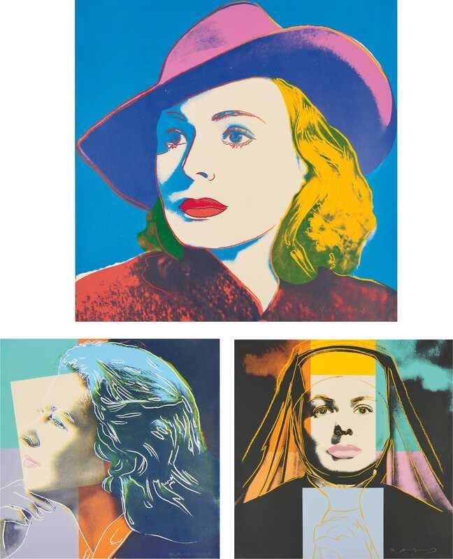 Andy Warhol, Ingrid Bergman Complete Portfolio, 1983