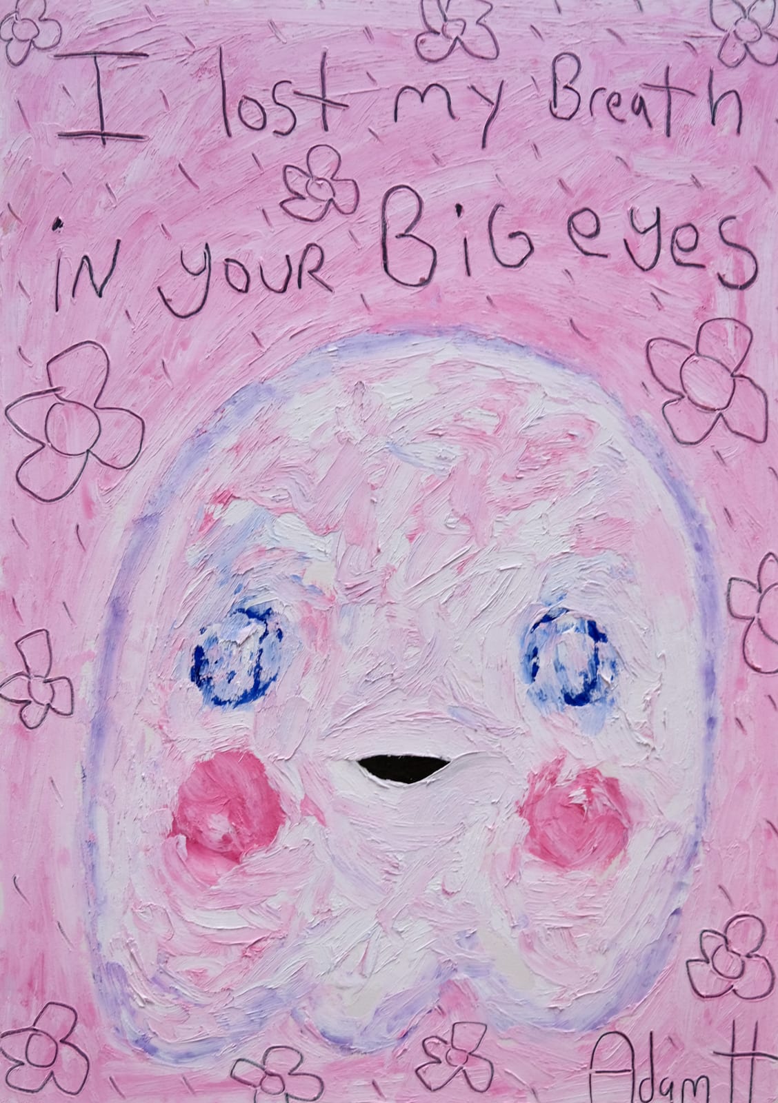 Adam Handler, I Lost My Breath In Your Big Eyes Ghost, 2021