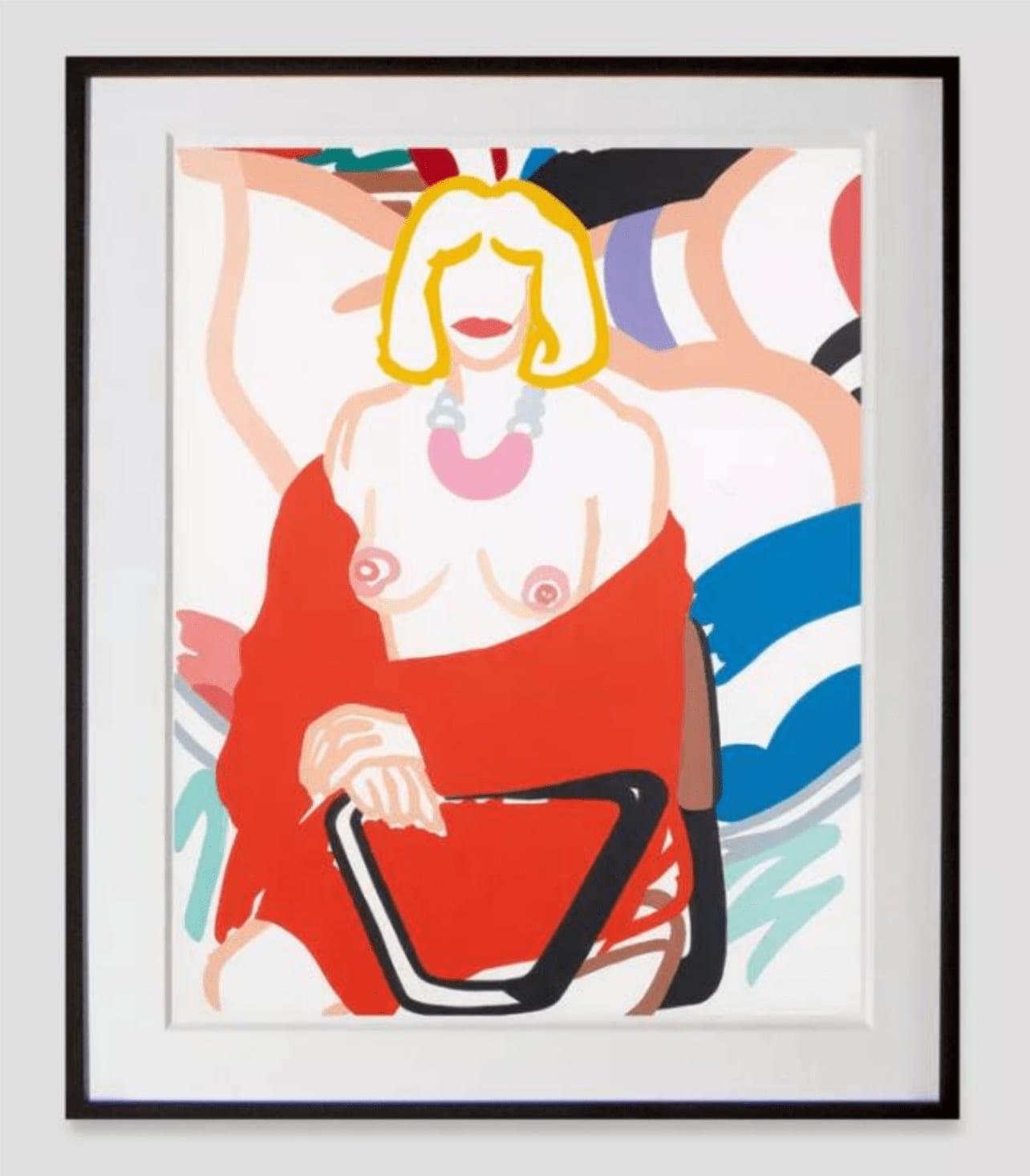 Tom Wesselmann, Study For Claire Putting On Robe, 1992
