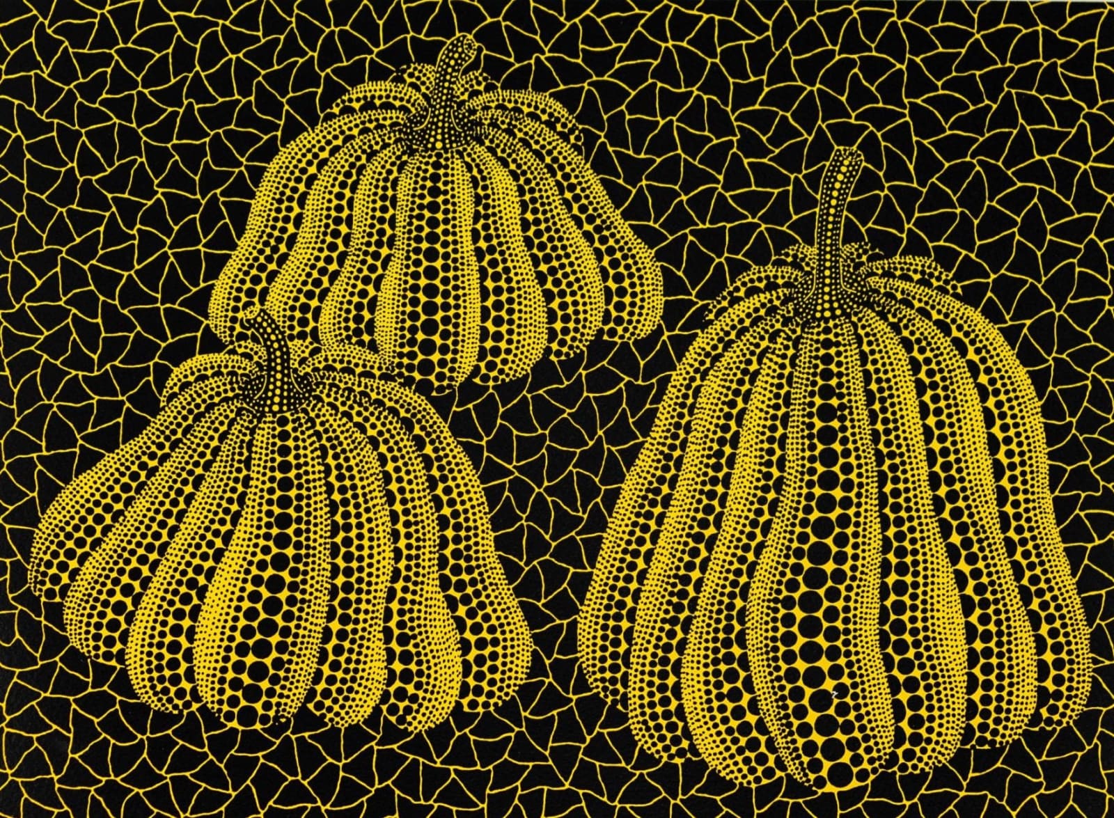 Yayoi Kusama, Three Pumpkins, 1993