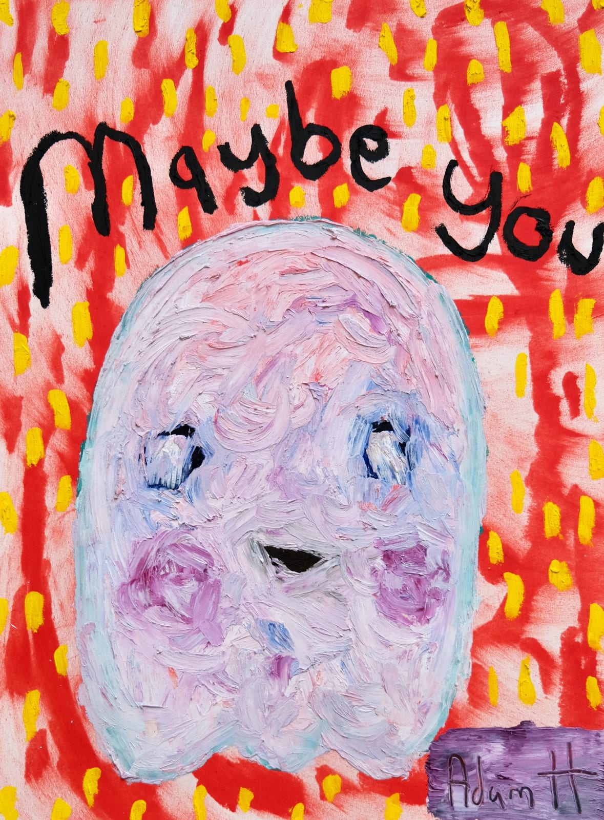 Adam Handler, Maybe You In Red Chaos Ghost, 2021