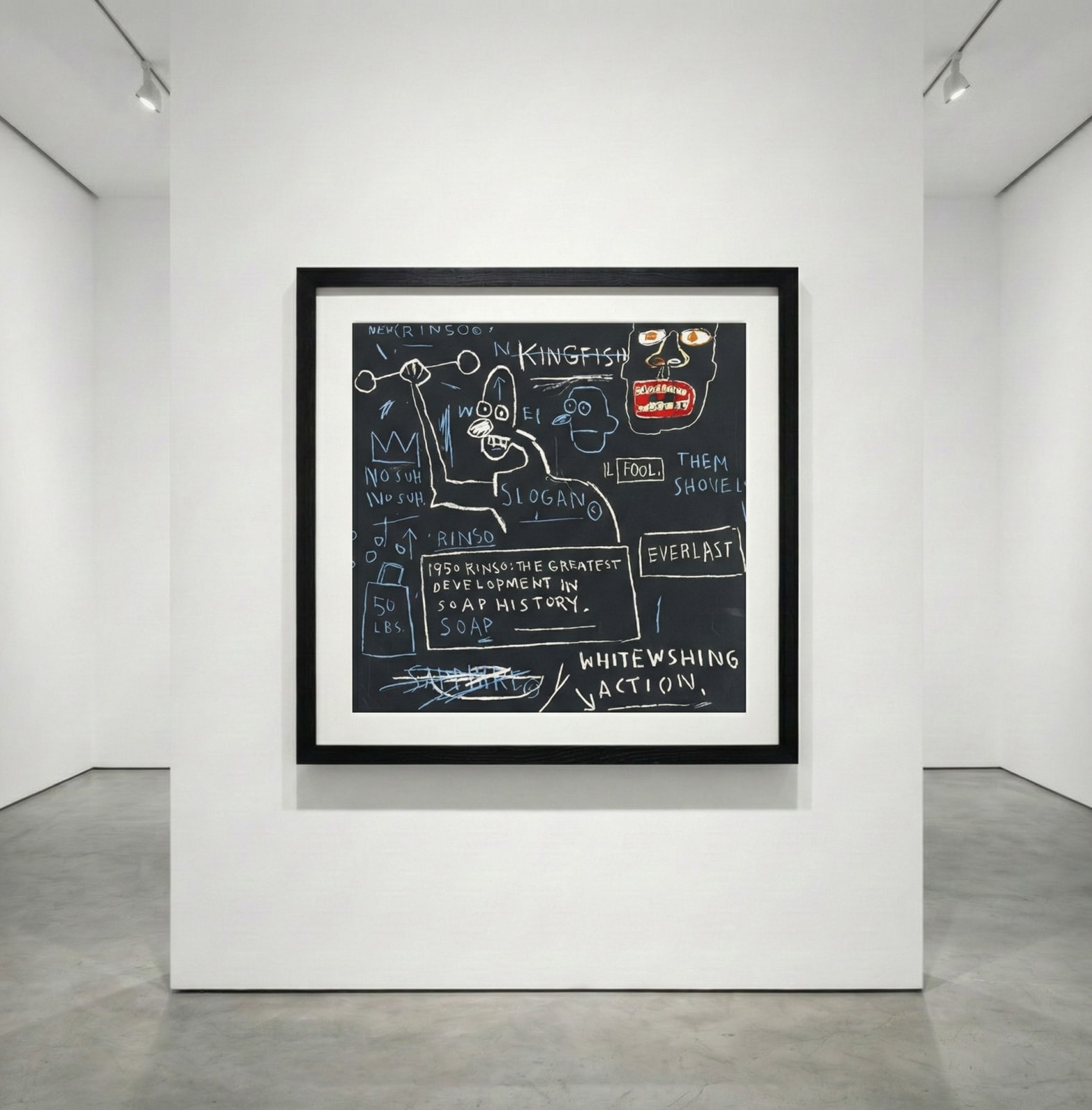 Jean-Michel Basquiat, Rinso, from Portfolio I , 1983-2001