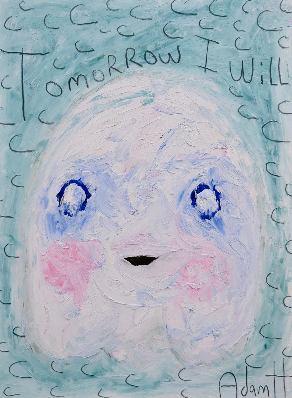 Adam Handler, Tomorrow I Will Ghost, 2021