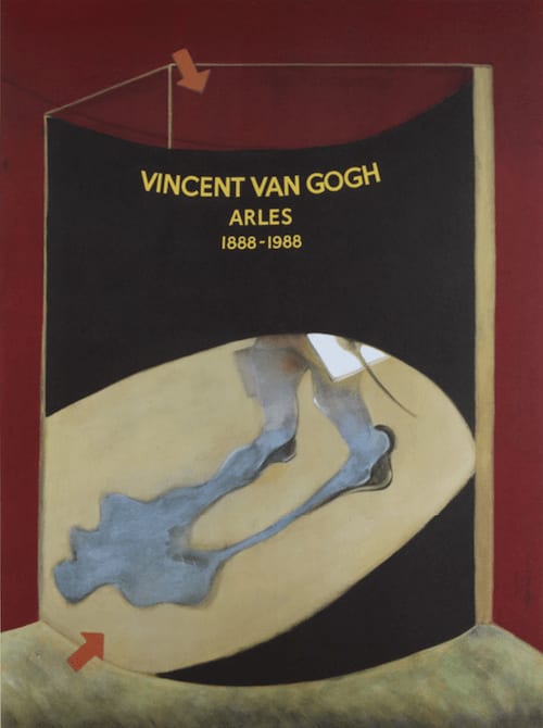 Francis Bacon, Hommage à Van Gogh , after Hommage à Van Gogh 1985, 1989