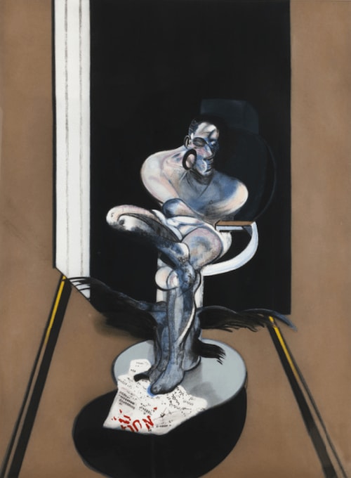 Francis Bacon, Seated Figure , after Seated Figure 1977, 1992