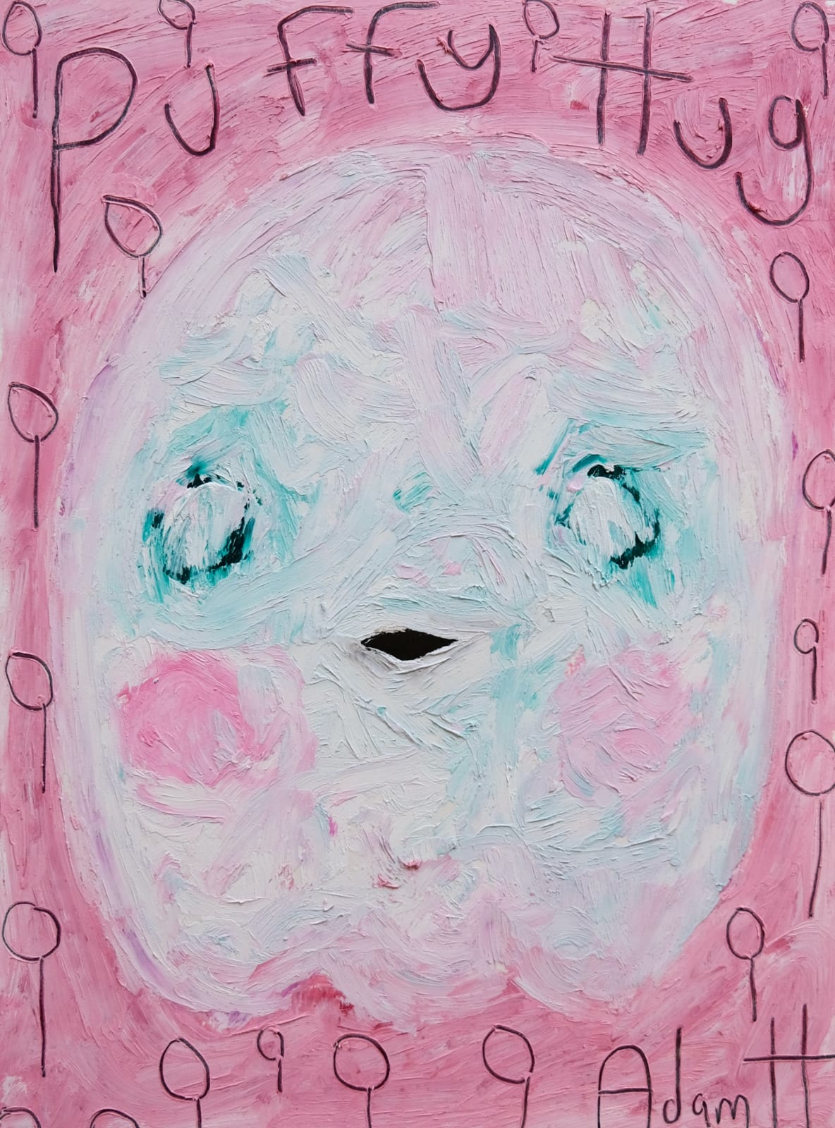 Adam Handler, Puffy Hug Ghost, 2021