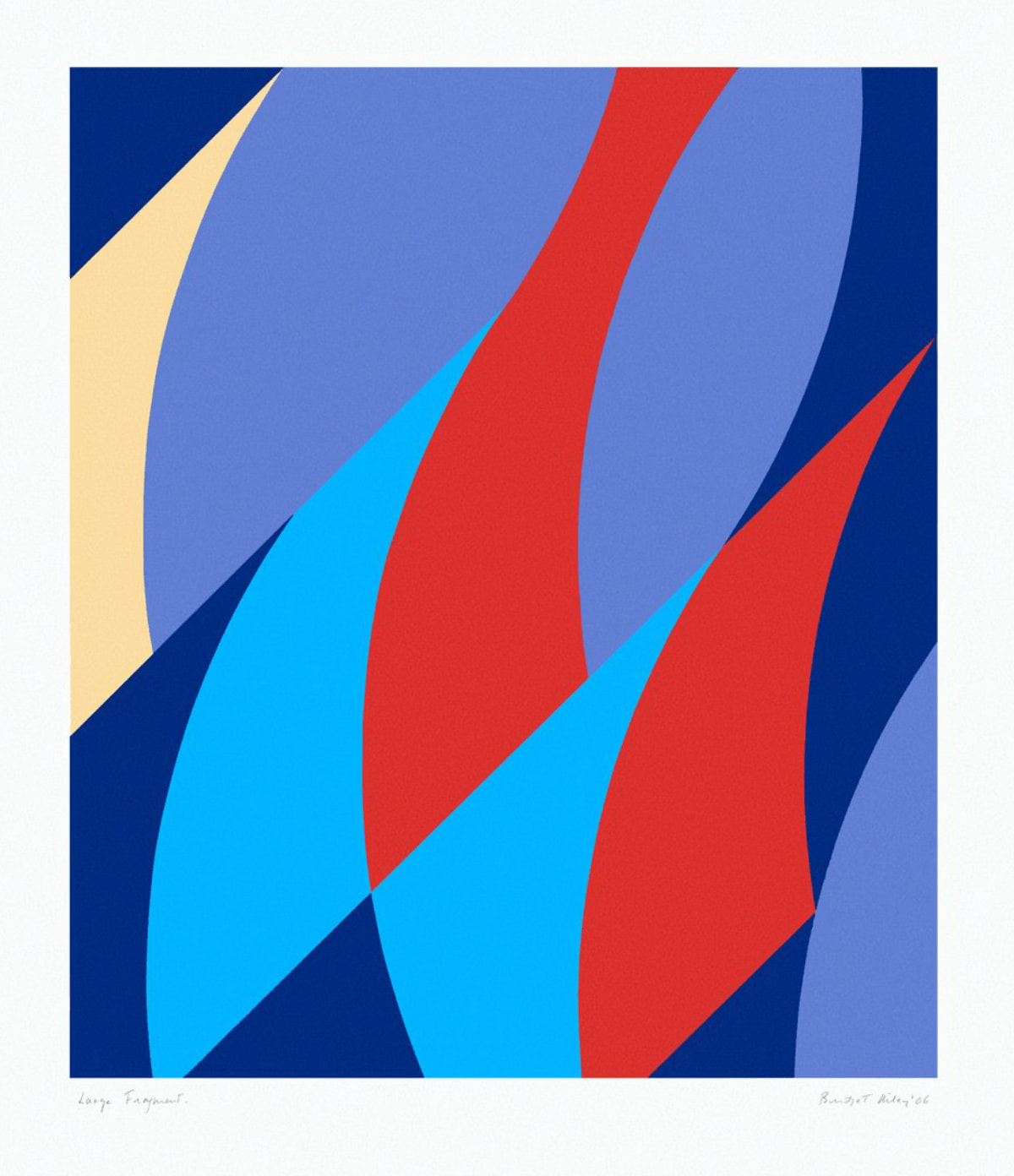 Bridget Riley, Large Fragment, 2006