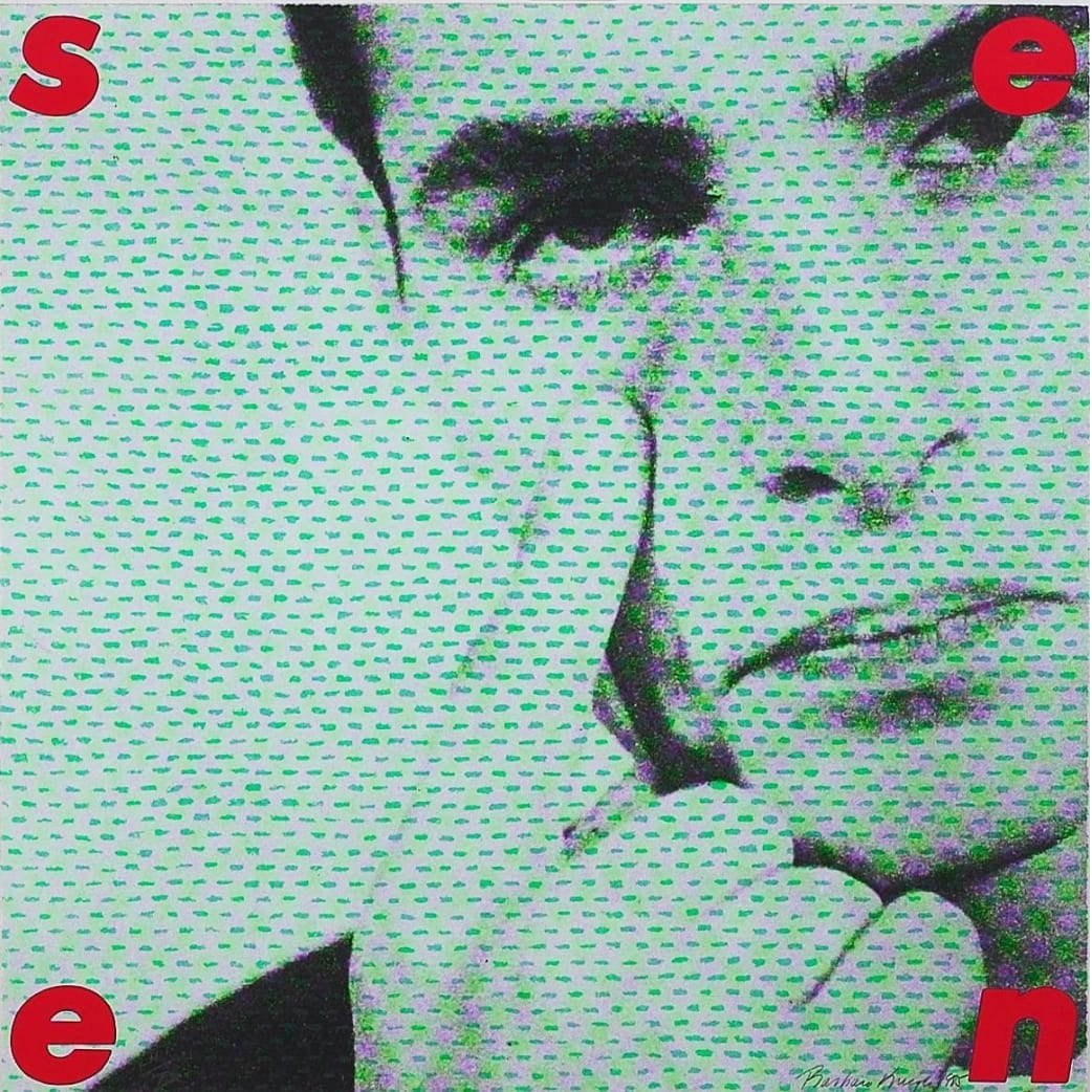Barbara Kruger, Seen (We Will No Longer Be Seen and Not Heard), 1985