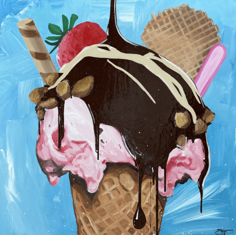 Jojo Anavim, Sundae Stroll, 2021
