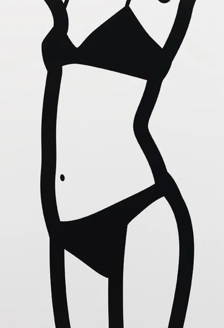 Julian Opie, Suzanne (front) 1, 2006