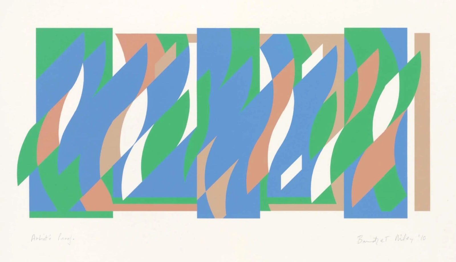 Bridget Riley, Arcadia 3, 2010
