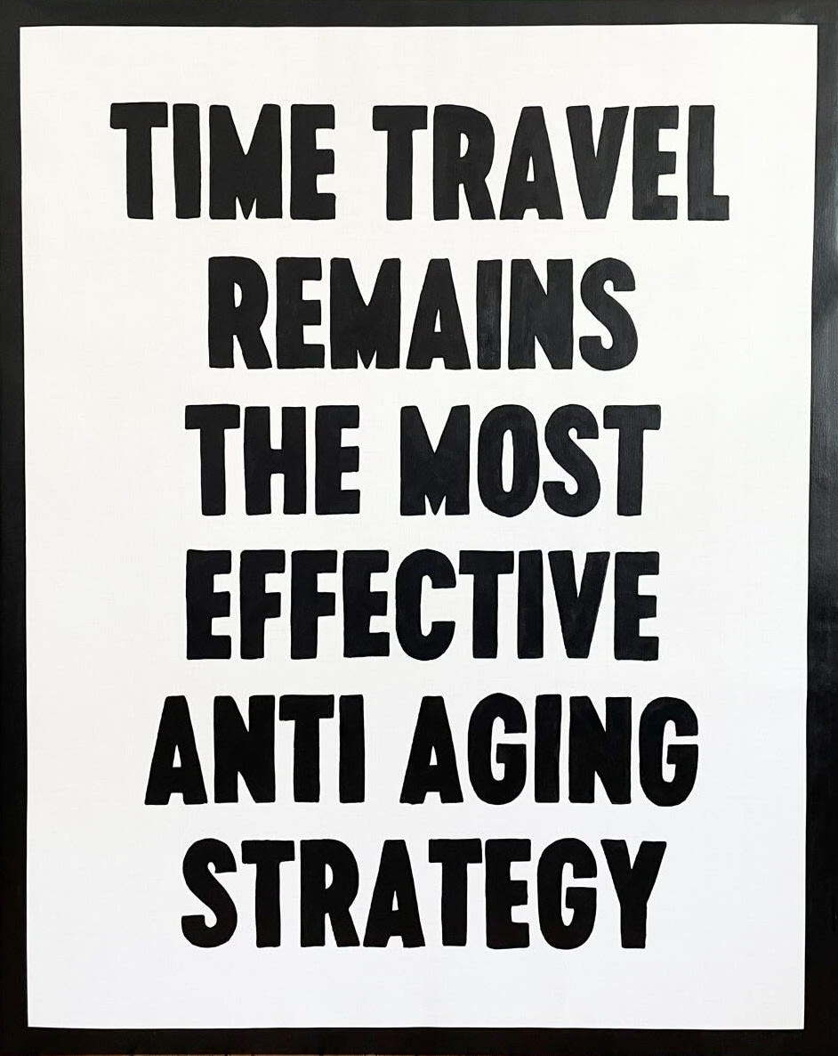 Johan Deckmann, Time Travel Remains The Most Effective Anti Aging Strategy, 2023