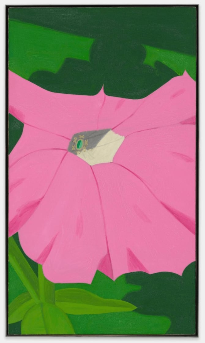 Alex Katz, Pink Petunia, 1968