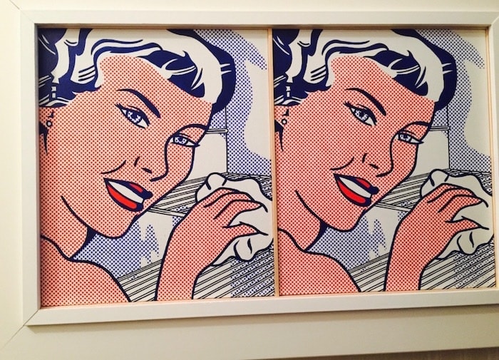 Richard Pettibone, Roy Lichtenstein, “The Refrigerator” 1961 Nude, Twice, 2010