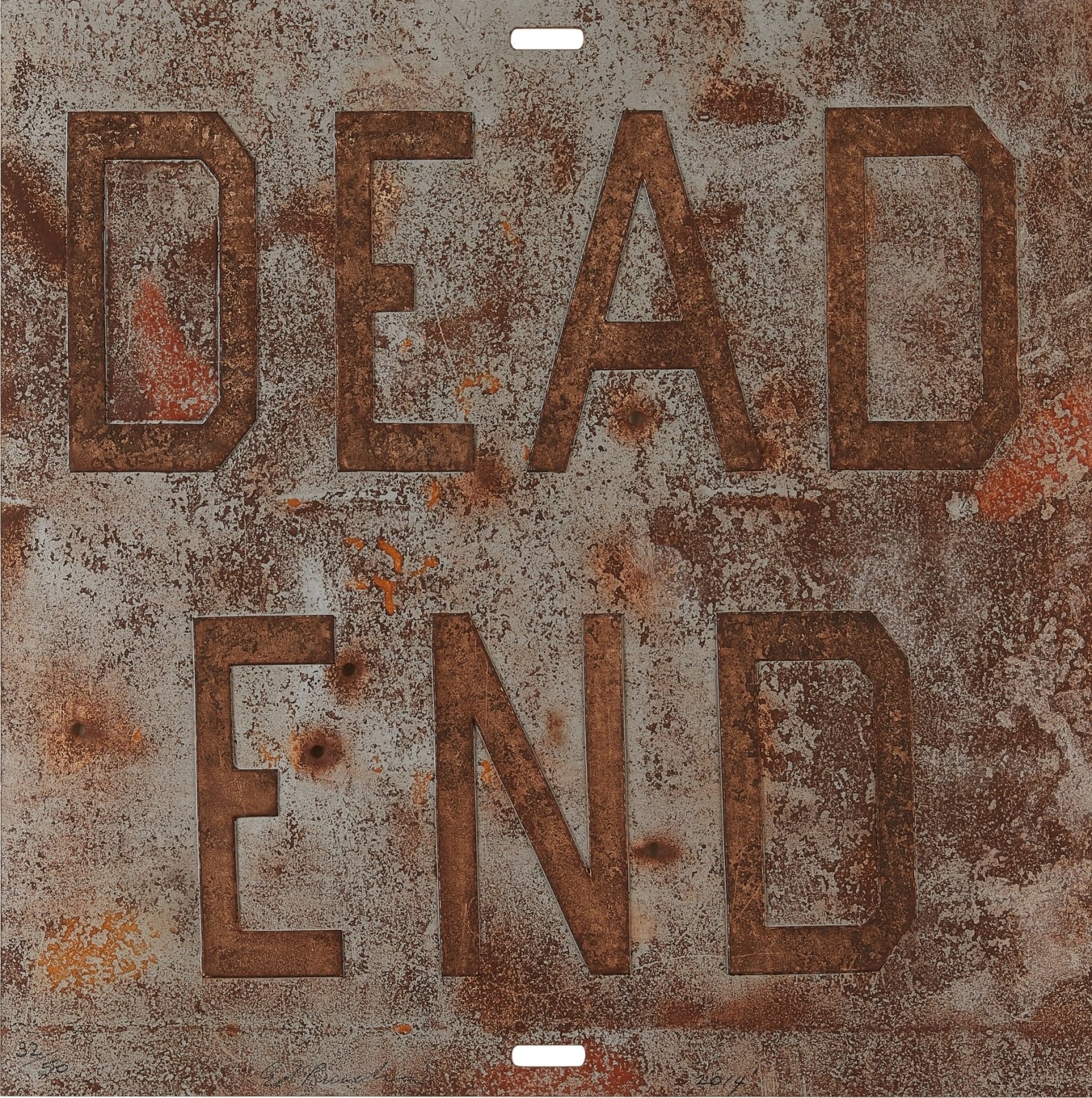 Ed Ruscha, Dead End 1, 2014