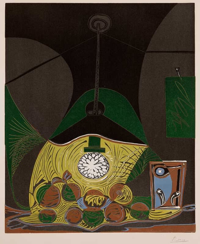 Pablo Picasso, Nature morte à la suspension, 26 mars, 1962